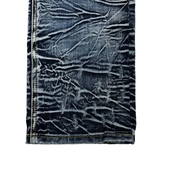 Damati Ripped Denim Moto Style Jean (42)